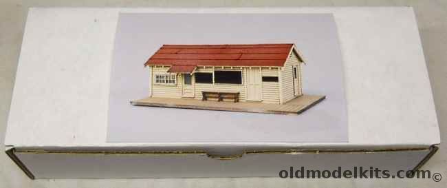 Rio Grande Models 1/87 WSLC Dispatcher Office (West Side Lumber Company) - HO / HOn3 Craftsman Model, 3106-DO plastic model kit